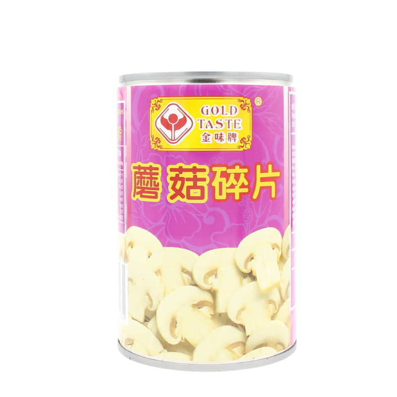 金味牌純蘑菇片 (易拉罐) 425G
