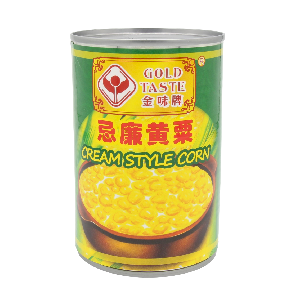 金味牌忌廉黃粟 425G
