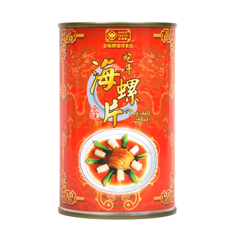 金味牌精選鮑汁海螺片 425G