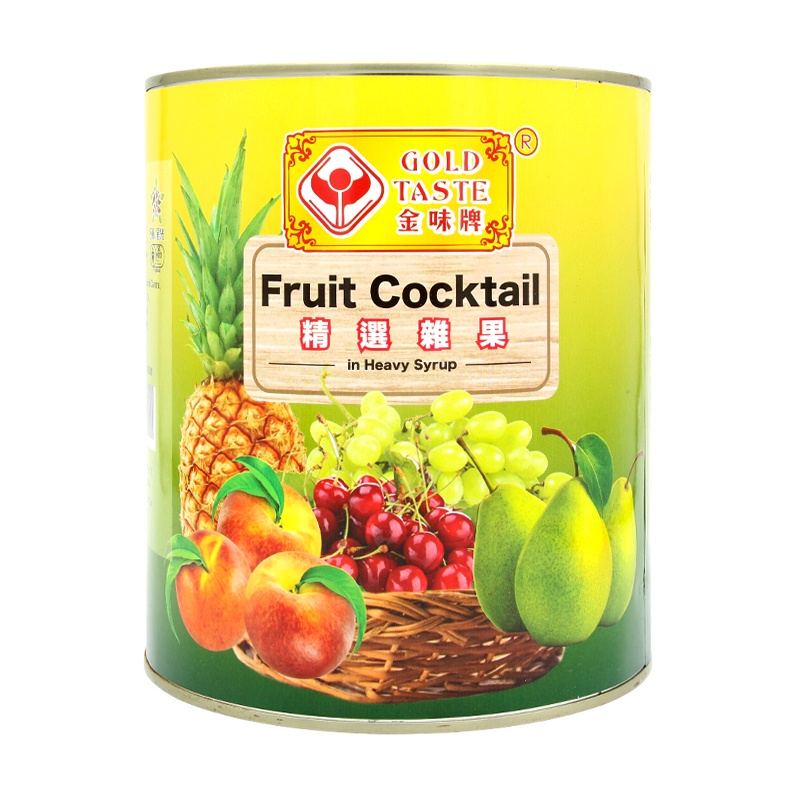 金味牌精選雜果 (黃桃、梨、菠蘿、提子、紅車厘子) ...