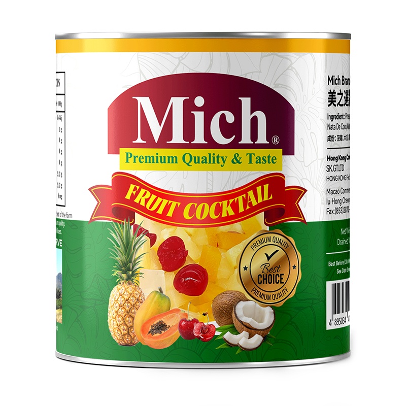 美之選牌熱帶雜果 (菠蘿、黃木瓜、椰果、紅車厘子) ...