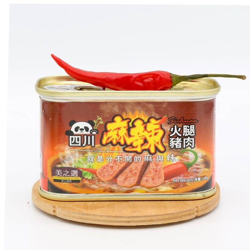 金味牌四川麻辣火腿豬肉 198G