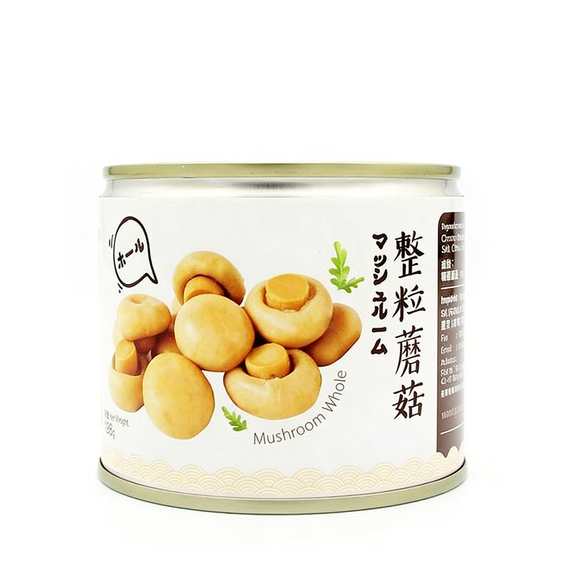 金味牌整粒蘑菇 198G
