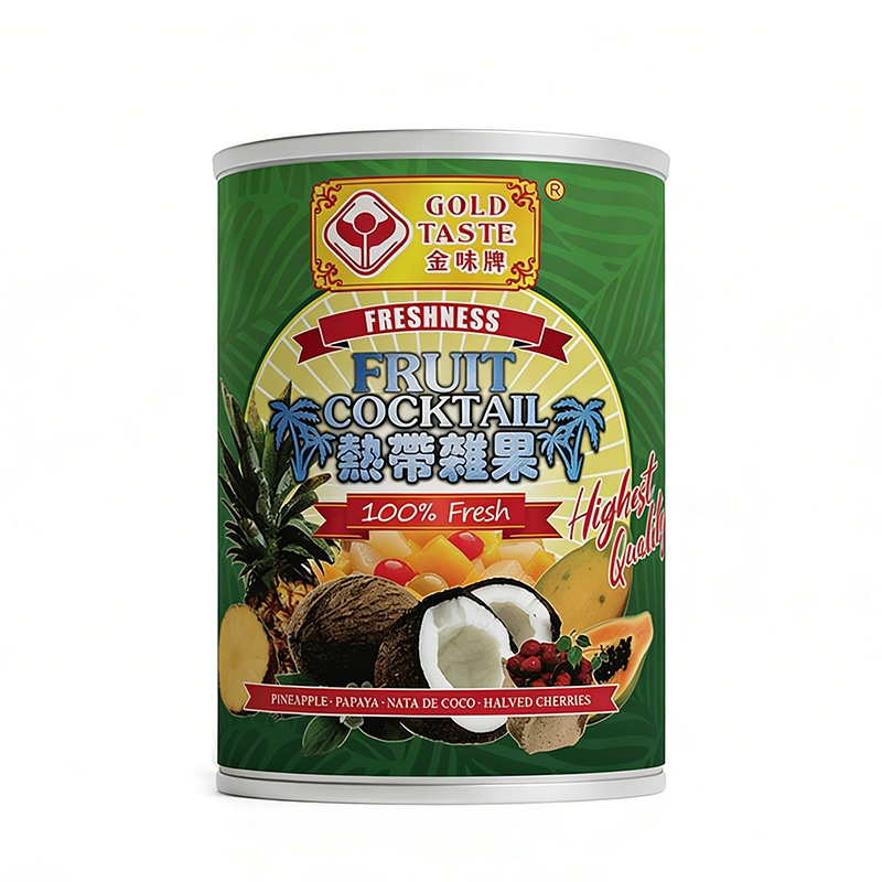 金味牌熱帶雜果 (菠蘿、黃木瓜、椰果、紅車厘子)