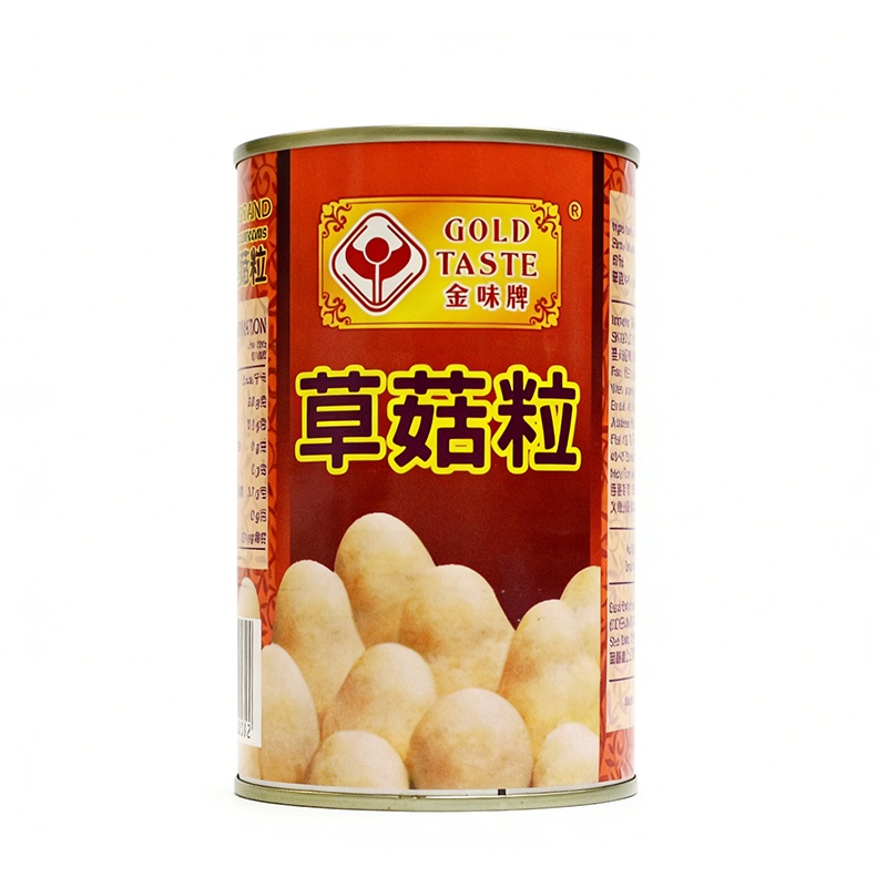 金味牌中粒草菇 425G